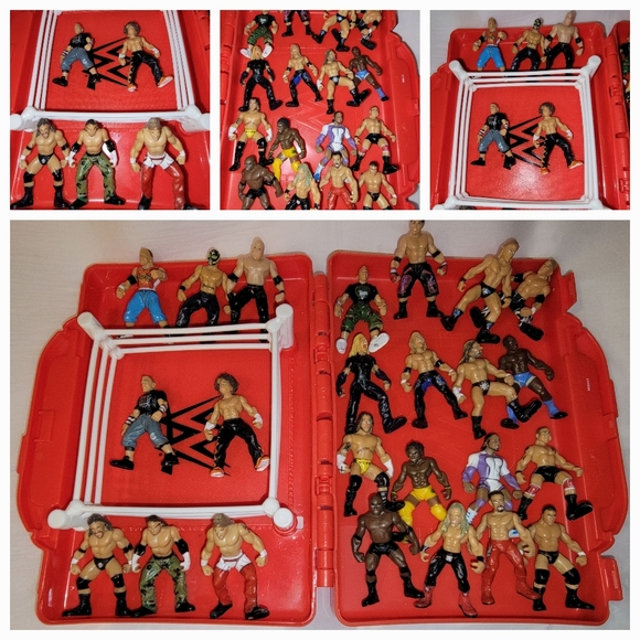 Toys Vintage Mini Wrestling Figures Poshmark